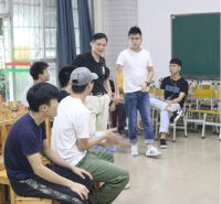 2019年广州城建学院硅藻泥施工实践考试圆满结束