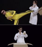 月影暴力检测“李小龙”VS全铜灯,真功夫验真品质