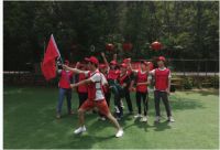 装家联盟组织团队拓展活动并召开党建推进座谈会