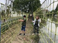 熔炼团队 超越自我 林昌地板户外拓展训练圆满结束