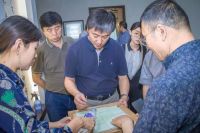 邢涛先生一行莅临兰舍硅藻泥产业园参观指导