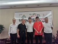 快讯丨中国家装教父余静赣一行做客卡米亚瓷砖东方美学馆