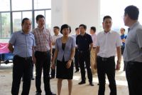 市人大常委会主任一行领导实地考察普森集成灶新园区