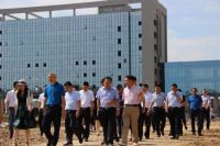 市人大常委会主任一行领导实地考察普森集成灶新园区