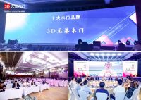 “中国家居十大品牌” 新鲜出炉，3D无漆木门荣膺榜单！