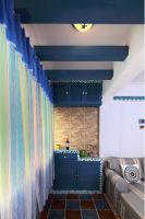 阳台有了储物柜 客厅都成空间配角