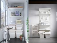 阳台有了储物柜 客厅都成空间配角