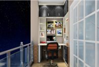 阳台有了储物柜 客厅都成空间配角