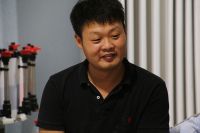 新浪家居品质家装大赛工长走进爱巢硅藻泥旗舰店