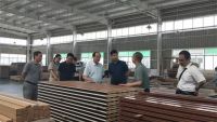 湖北省房协及相关企业莅临千川木门湖北生产基地调研