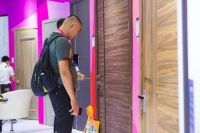 艺术+活力|群喜木门于建博会，打造年轻人的专属舞台