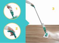 对付顽渍，还原洁净—德国利菲喷雾拖把，就是轻松！