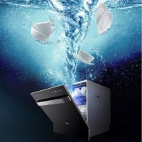 洗消烘存全效洗碗机华帝嵌入式洗碗机爆款天镜H5产品解析