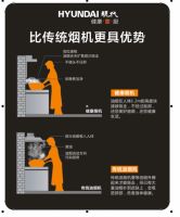 HYUNDAI现代2888金钢釉健康油烟机第四代震撼问世