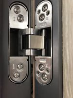 隐形装甲门推介：CEI高级公寓隐藏式门框隐形铰链钢木防火