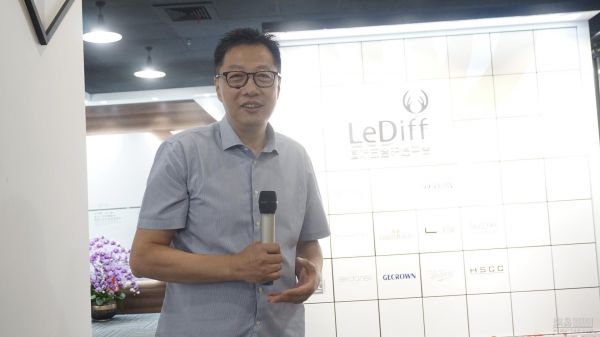 LeDiff鹿百龄、CROWN皇冠的执行董事兼总经理连豹博士