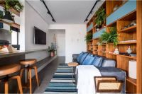 换了一面玻璃墙 70㎡看起来居然比100㎡还宽敞