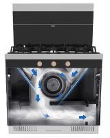 评测|海尔第四代集成灶J90HA：开放式厨房的最佳伴侣