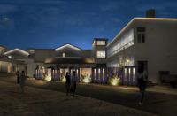 印象边礁，黄沙绿洲，鸿雁照明点亮东海美丽乡村