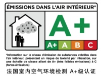 恭喜祥得士腻子粉荣获法国VOC A+级环保认证