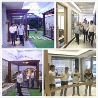 热烈欢迎广东门窗协会曾会长一行莅临欧莱诺门窗参观指导！