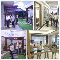 热烈欢迎广东门窗协会曾会长一行莅临欧莱诺门窗参观指导