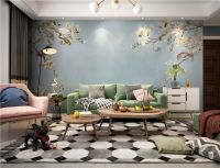 【领绣】一面墙一幅画 墙画装饰超级武器