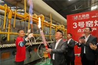 大角鹿3号窑炉投产 钻石釉引领大理石瓷砖进入超耐磨时代