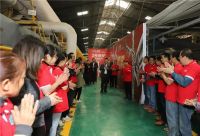 大角鹿3号窑炉投产 钻石釉引领大理石瓷砖进入超耐磨时代