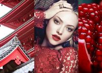 【玉兰】抱枕 红系列