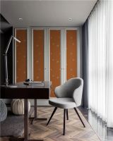 【领绣】活力橙+高级灰 在低调中展露张扬的气质