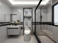 玫瑰岛教你如何用8848元装好一个北欧风卫生间