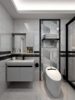 玫瑰岛教你如何用8848元装好一个北欧风卫生间