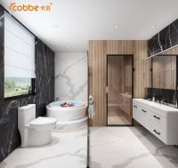 卡贝双十一：清澈而冷冽，黑白浴室大不同