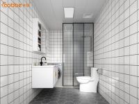 卡贝双十一：清澈而冷冽，黑白浴室大不同