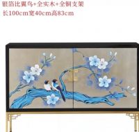 新中式柜子的搭配