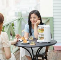 热水浴茶，鸣盏沙漏壶带你看花朵的天堂