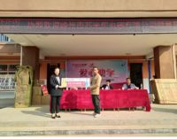 苏米厨集成灶爱心公益捐赠活动在睢县胡堂乡中学如期举行