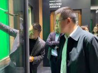 贵阳清镇市政府主要领导一行莅临米兰之窗总部参观指导