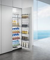 厨房收纳“扩容”只需三招，悍高黑钻系列厨房功能五金助你大展拳脚