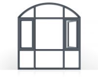 裕安门窗丨裕享生活·简而有范 - 断桥平开窗136系列