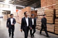 热烈欢迎泗阳县委书记徐勤忠一行莅临大卫考察指导