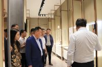 陕西省建材商会领导莅临安华卫浴参观交流