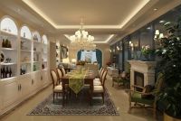 设计案例 | 金科王府 160 平米新古典风格金科王府 (4)张