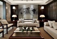 【领绣】那鹤的逼真 那印花的美 新中式装修你无法抗拒