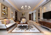 家居美图 | 新里卢浮宫馆 140 平米新古典风格品质生活优雅三居室装修 (10)张