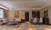 家居美图 | 新里卢浮宫馆 140 平米新古典风格品质生活优雅三居室装修 (10)张