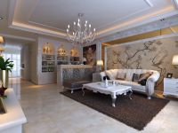 装修美图 | 厚河园 140 平米现代风格优雅的美丽三居室简约风格 (8)张