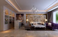 装修美图 | 厚河园 140 平米现代风格优雅的美丽三居室简约风格 (8)张