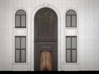 选进口装甲门不如选不锈钢暗铰链精雕铝装甲门